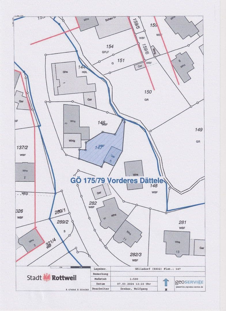 Predaj pozemku 297 m², Leo-Sandel-Straße 5, Rottweil, Bádensko-Wurttembersko Predaj pozemku 297 m², Leo-Sandel-Straße 5, Rottweil, Bádensko-Wurttembersko