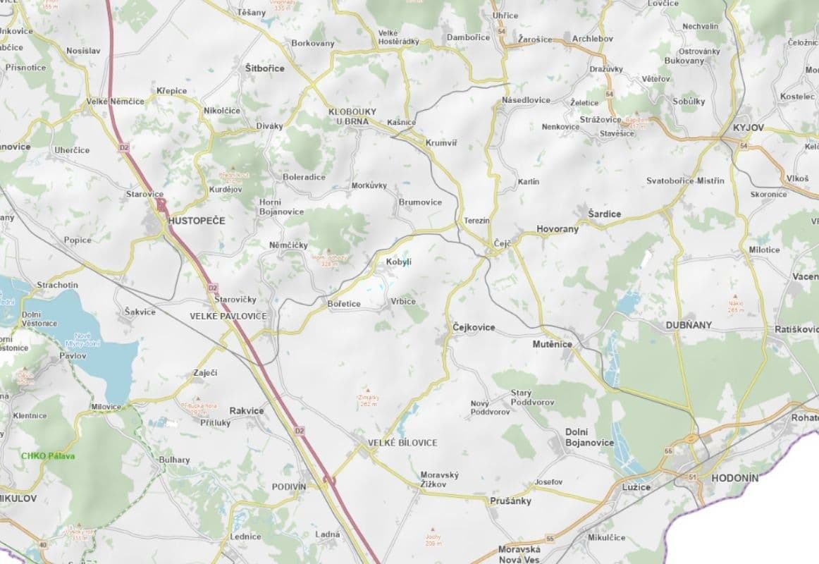 Predaj pozemku 14.816 m², Kobylí, Jihomoravský kraj Predaj pozemku 14.816 m², Kobylí, Jihomoravský kraj