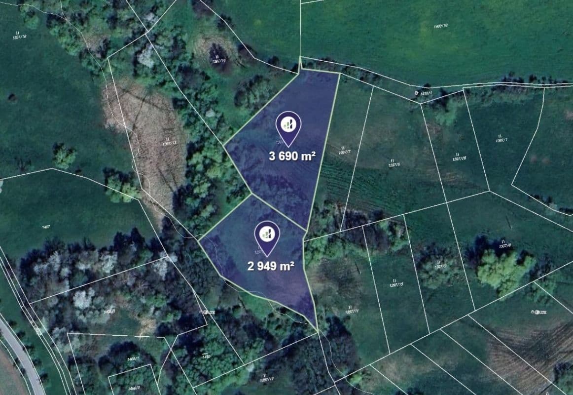 Predaj pozemku 6.639 m², Votice, Středočeský kraj Predaj pozemku 6.639 m², Votice, Středočeský kraj