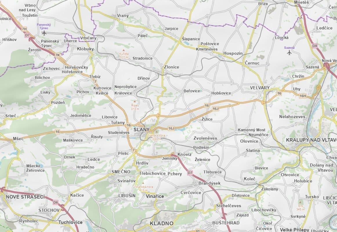 Predaj pozemku 5.737 m², Slaný, Středočeský kraj Predaj pozemku 5.737 m², Slaný, Středočeský kraj