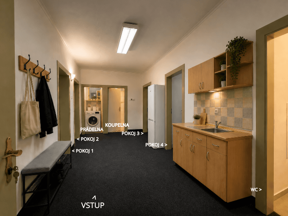 Prenájom bytu 4-izbový 106 m², Štefánikova, Zlín, Zlínský kraj Prenájom bytu 4-izbový 106 m², Štefánikova, Zlín, Zlínský kraj