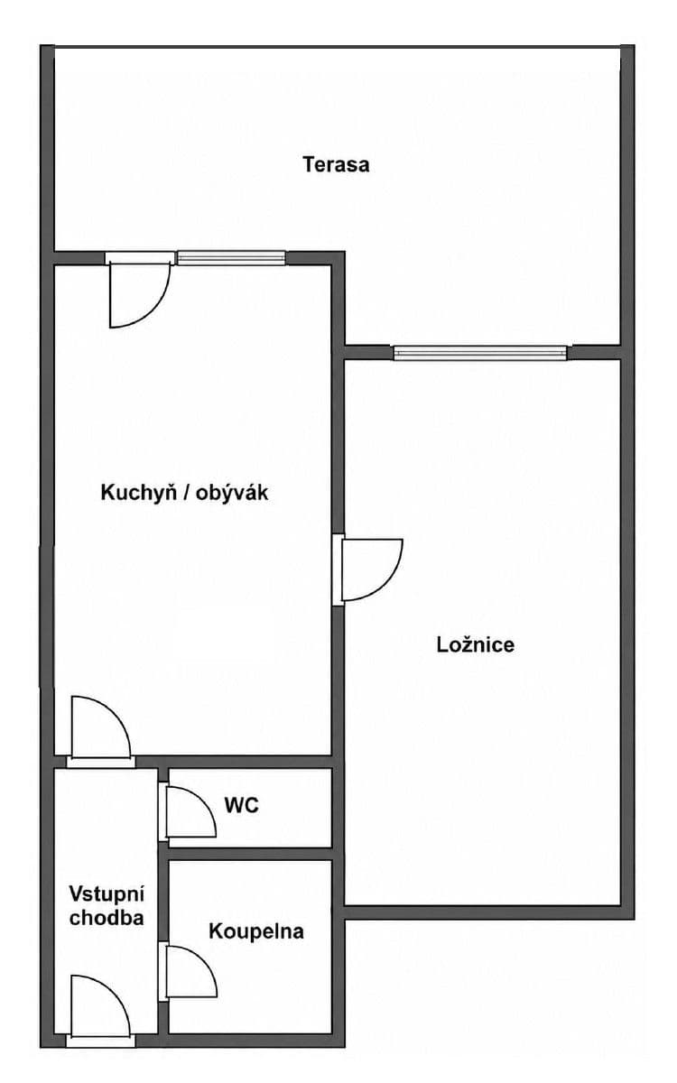Prenájom bytu 2-izbový 53 m², Pod Haltýřem, Praha, Praha Prenájom bytu 2-izbový 53 m², Pod Haltýřem, Praha, Praha