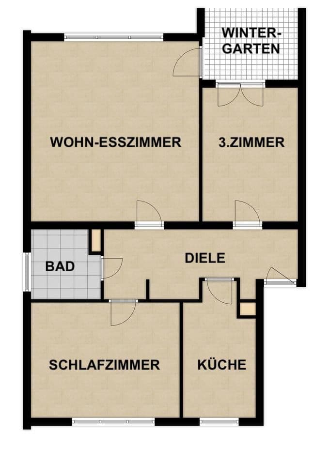 Prenájom bytu 3-izbový 80 m², Rodgau, Hesensko Prenájom bytu 3-izbový 80 m², Rodgau, Hesensko