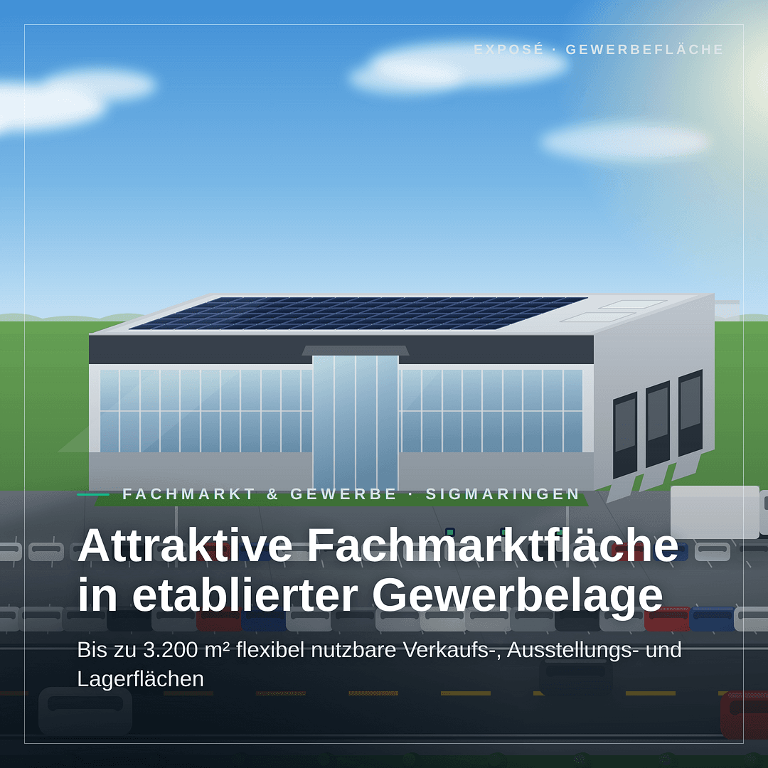 Prenájom nebytového priestoru 1.500 m², Sigmaringen, Bádensko-Wurttembersko Prenájom nebytového priestoru 1.500 m², Sigmaringen, Bádensko-Wurttembersko
