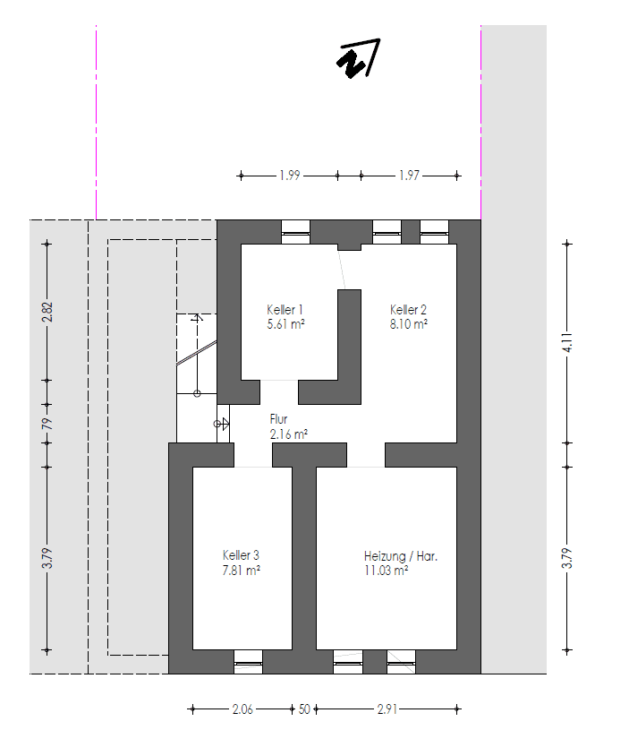 Predaj domu 157 m², pozemek 142 m², Mühlheim am Main, Hesensko Predaj domu 157 m², pozemek 142 m², Mühlheim am Main, Hesensko