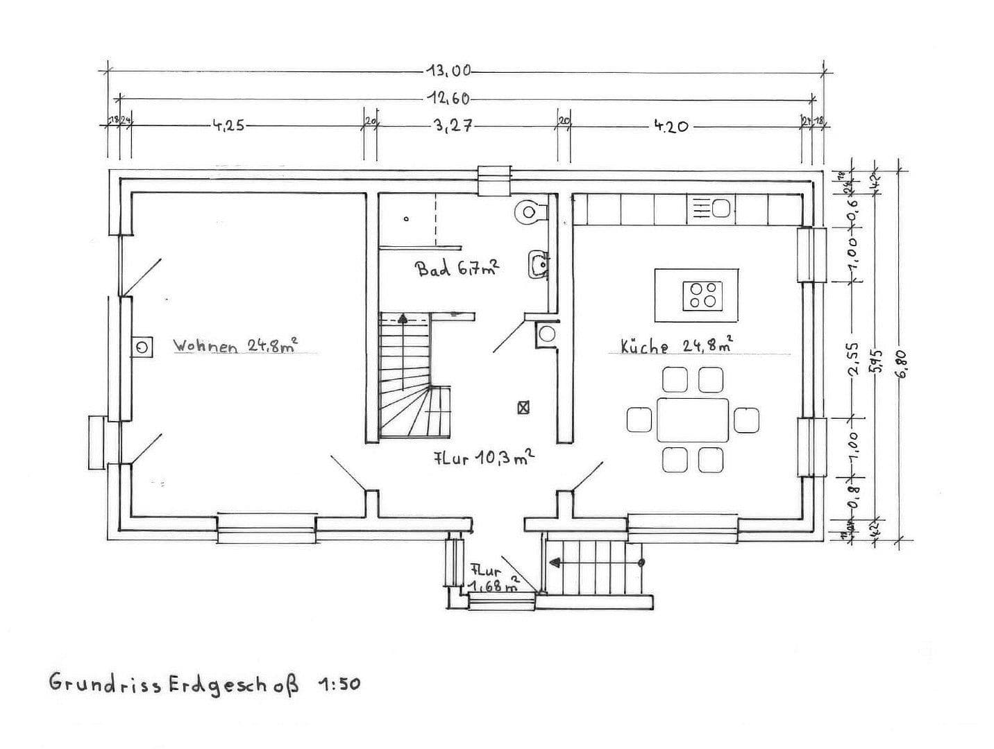 Predaj domu 117 m², pozemek 300 m², Bruchköbel, Hesensko Predaj domu 117 m², pozemek 300 m², Bruchköbel, Hesensko