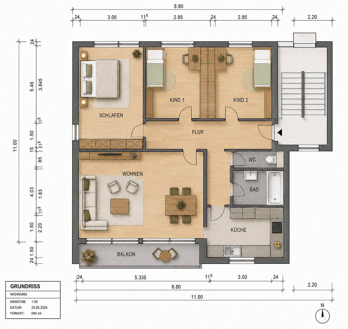 Predaj bytu 3-izbový 80 m², Ditzingen, Bádensko-Wurttembersko Predaj bytu 3-izbový 80 m², Ditzingen, Bádensko-Wurttembersko