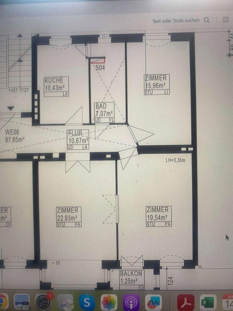 Prenájom bytu 3-izbový 87 m², Stolzenfelsstr. 1A, Berlin, Berlín Prenájom bytu 3-izbový 87 m², Stolzenfelsstr. 1A, Berlin, Berlín