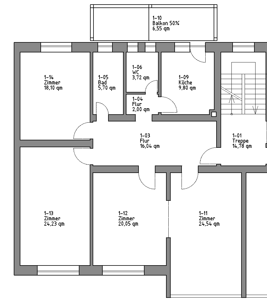 Prenájom bytu 3-izbový 103 m², Mannheim, Bádensko-Wurttembersko Prenájom bytu 3-izbový 103 m², Mannheim, Bádensko-Wurttembersko