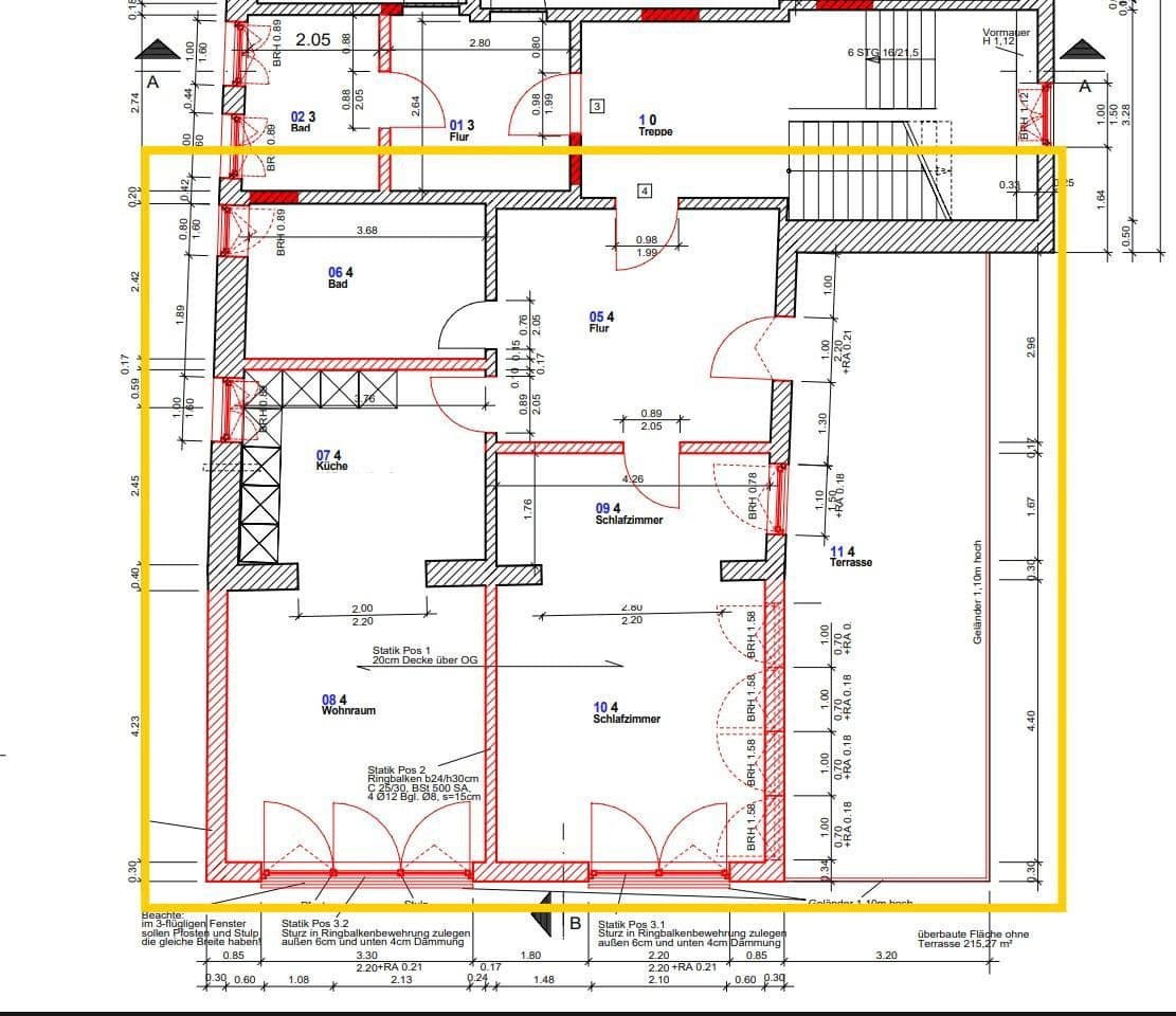 Prenájom bytu 3-izbový 79 m², Am Zehnt 9, Sinsheim, Bádensko-Wurttembersko Prenájom bytu 3-izbový 79 m², Am Zehnt 9, Sinsheim, Bádensko-Wurttembersko