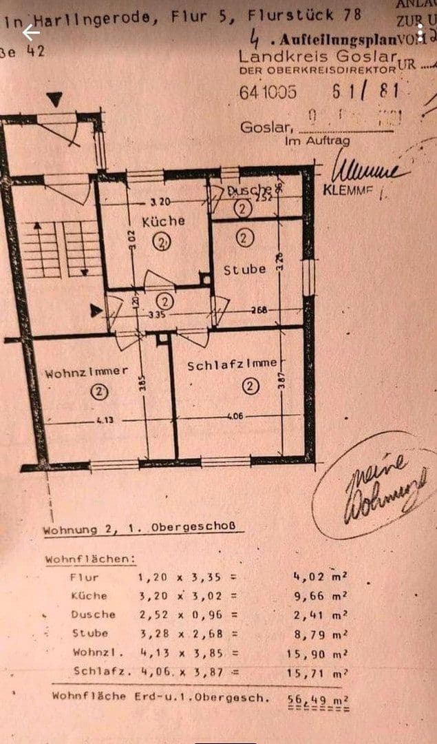 Predaj bytu 3-izbový 57 m², Bad Harzburg, Dolné Sasko Predaj bytu 3-izbový 57 m², Bad Harzburg, Dolné Sasko