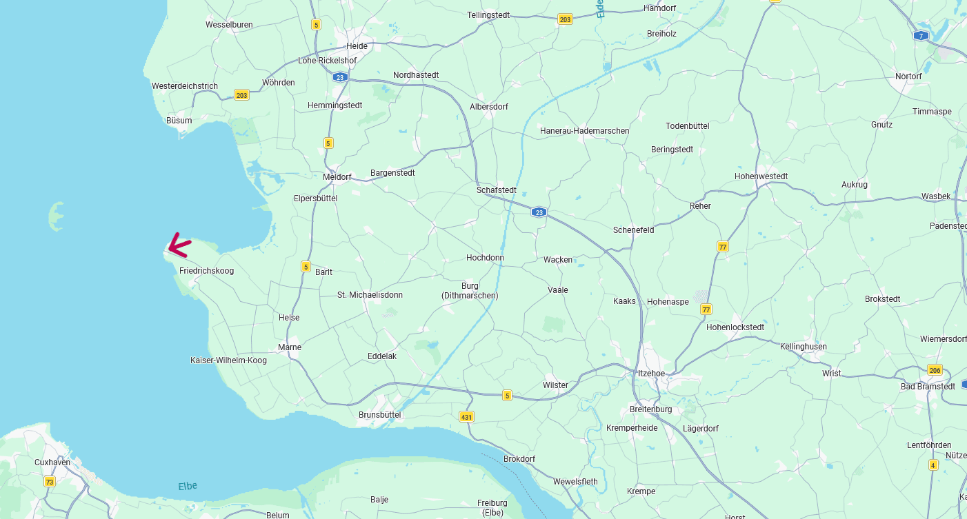 Predaj domu 243 m², pozemek 2.766 m², Friedrichskoog, Šlezvicko-Holštajnsko Predaj domu 243 m², pozemek 2.766 m², Friedrichskoog, Šlezvicko-Holštajnsko