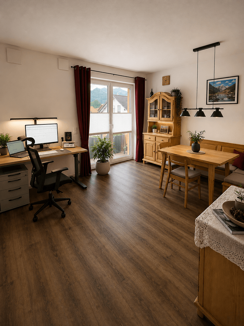 Prenájom bytu 2-izbový 69 m², Siegsdorf, Bavorsko Prenájom bytu 2-izbový 69 m², Siegsdorf, Bavorsko