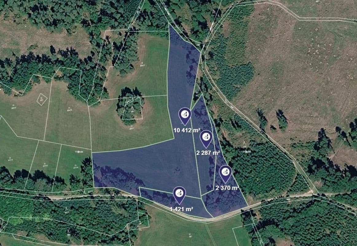 Predaj pozemku 16.490 m², Slatina, Plzeňský kraj Predaj pozemku 16.490 m², Slatina, Plzeňský kraj