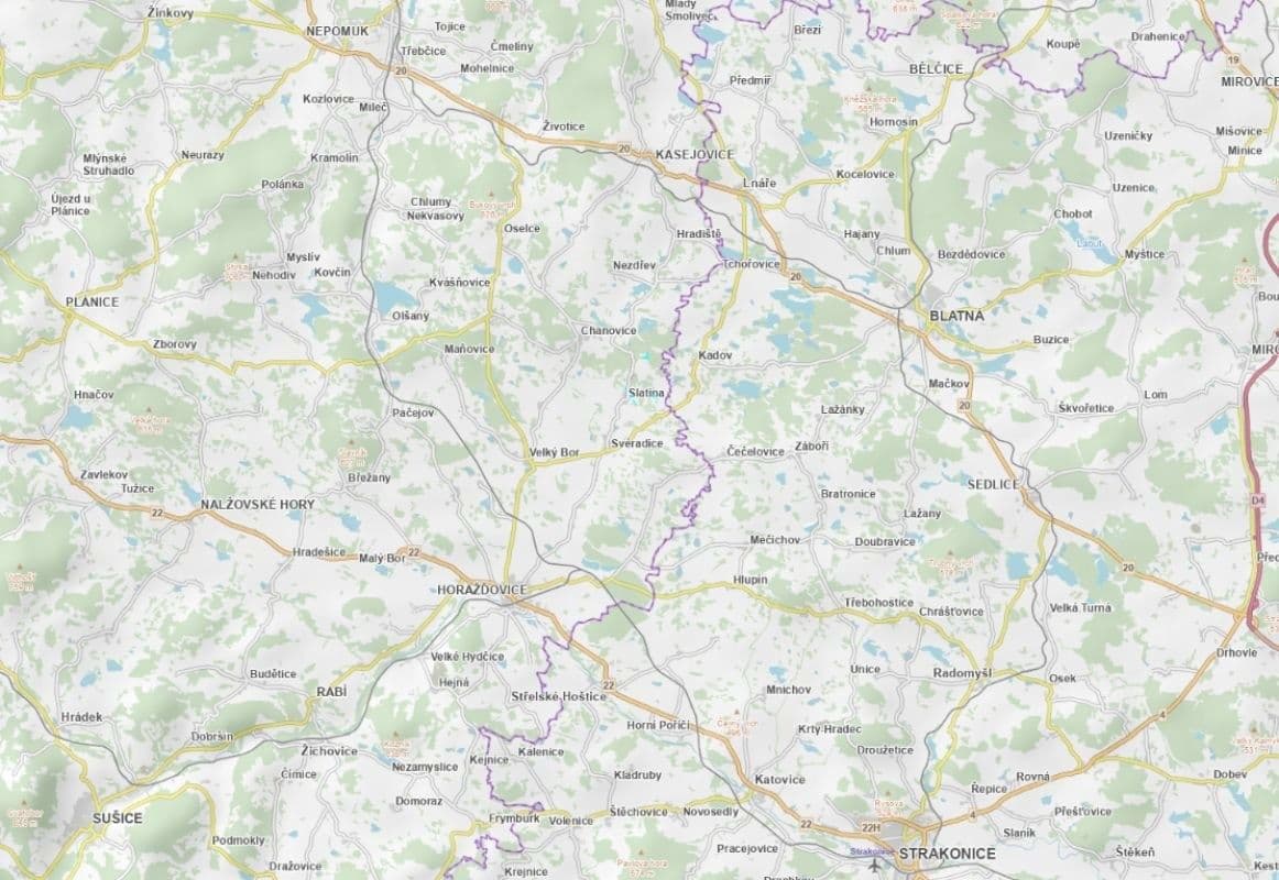 Predaj pozemku 16.490 m², Slatina, Plzeňský kraj Predaj pozemku 16.490 m², Slatina, Plzeňský kraj