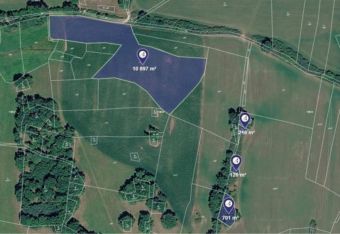 Predaj pozemku 11.940 m², Slatina, Plzeňský kraj Predaj pozemku 11.940 m², Slatina, Plzeňský kraj