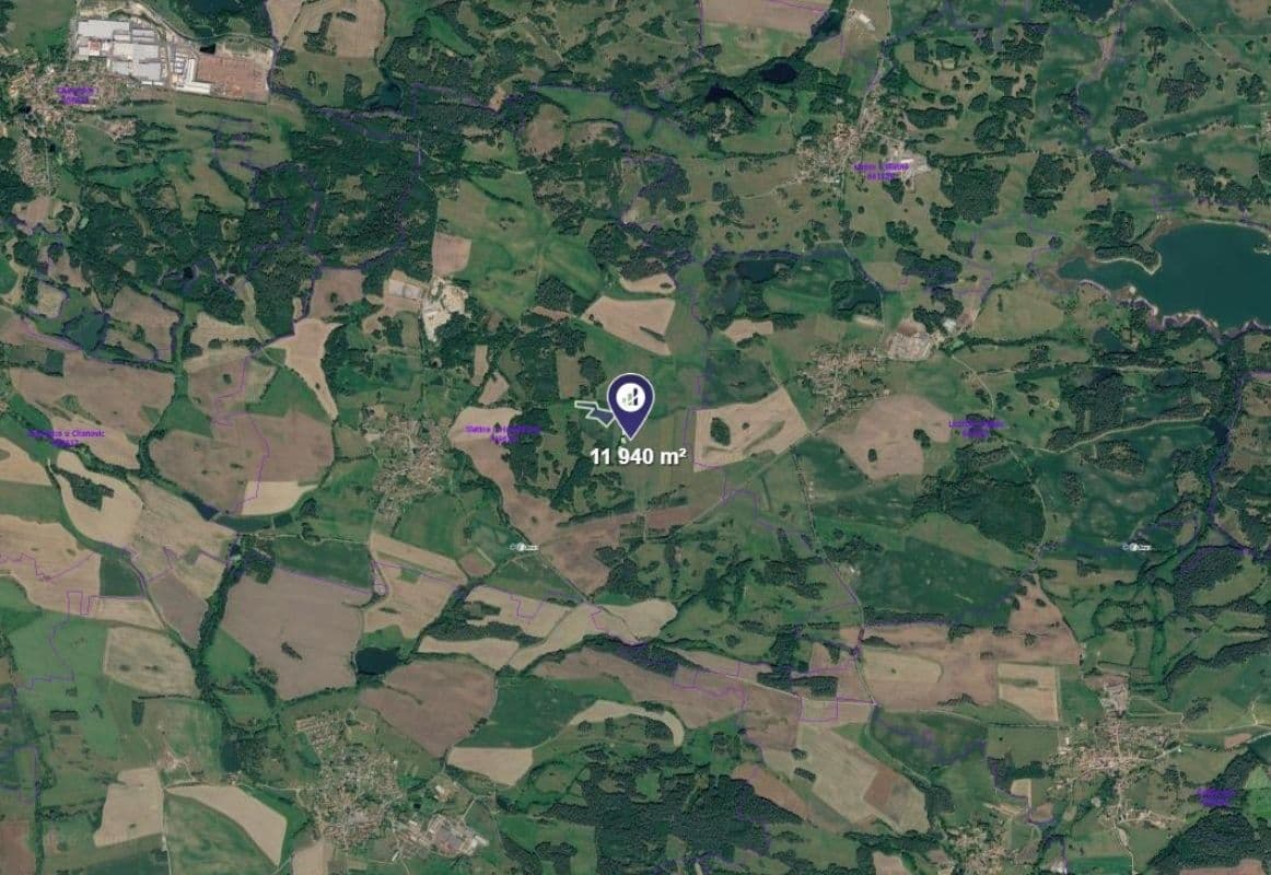 Predaj pozemku 11.940 m², Slatina, Plzeňský kraj Predaj pozemku 11.940 m², Slatina, Plzeňský kraj