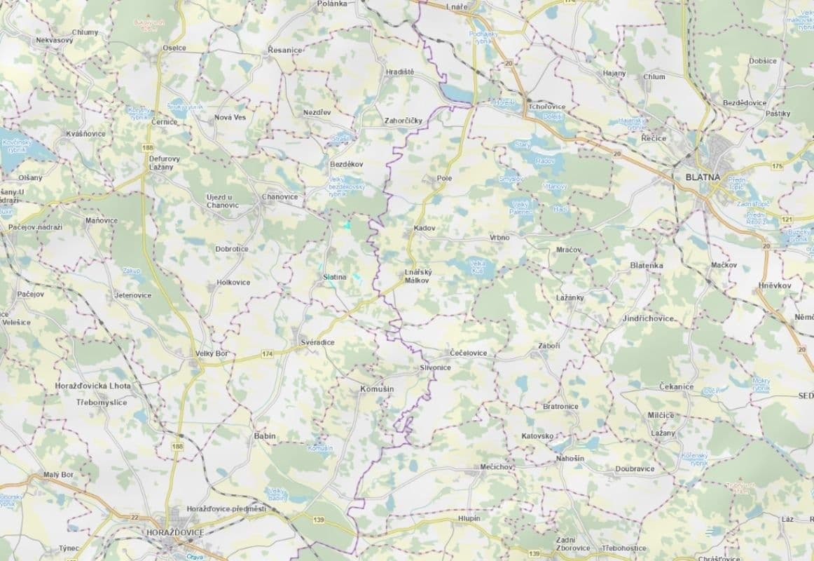 Predaj pozemku 4.661 m², Slatina, Plzeňský kraj Predaj pozemku 4.661 m², Slatina, Plzeňský kraj