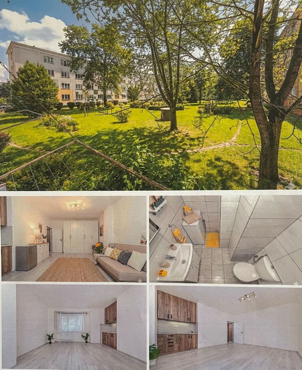 Prenájom bytu 1-izbový 29 m², nám. Mládežníků, Kralupy nad Vltavou, Středočeský kraj Prenájom bytu 1-izbový 29 m², nám. Mládežníků, Kralupy nad Vltavou, Středočeský kraj