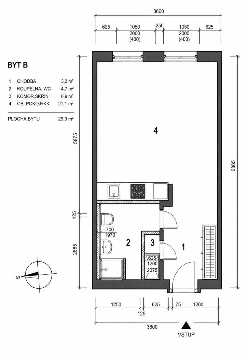 Predaj bytu 1-izbový 30 m², Zderadova, Brno, Jihomoravský kraj Predaj bytu 1-izbový 30 m², Zderadova, Brno, Jihomoravský kraj