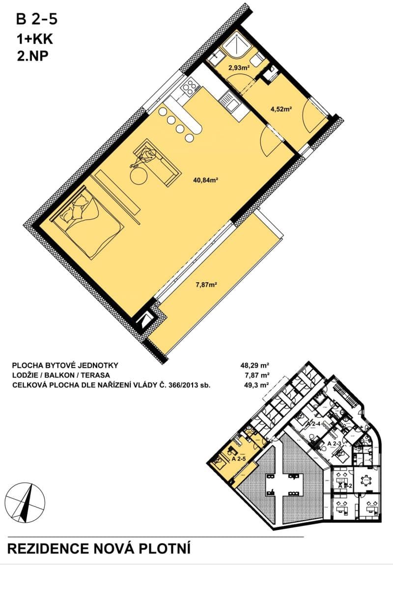 Prenájom bytu 1-izbový 49 m², Plotní, Brno, Jihomoravský kraj Prenájom bytu 1-izbový 49 m², Plotní, Brno, Jihomoravský kraj