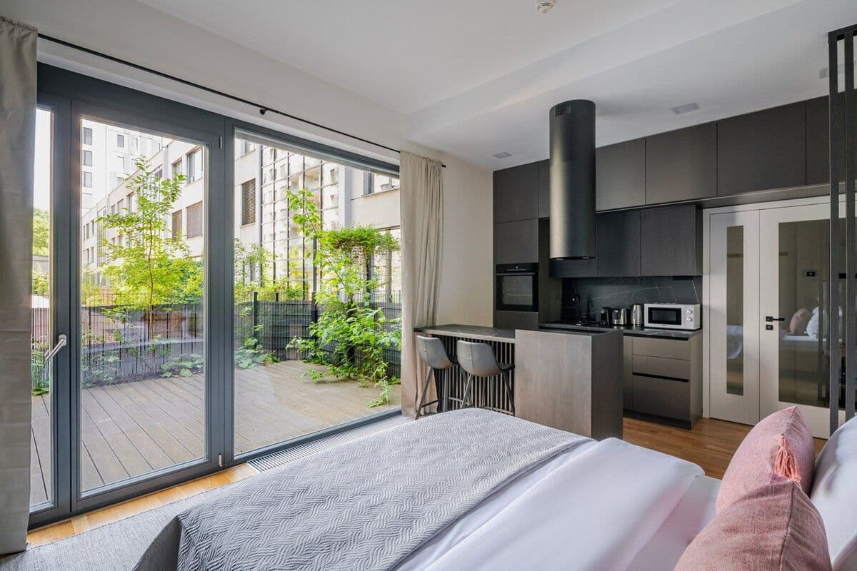 Prenájom bytu 30 m², Grafická a, Praha, Praha Prenájom bytu 30 m², Grafická a, Praha, Praha