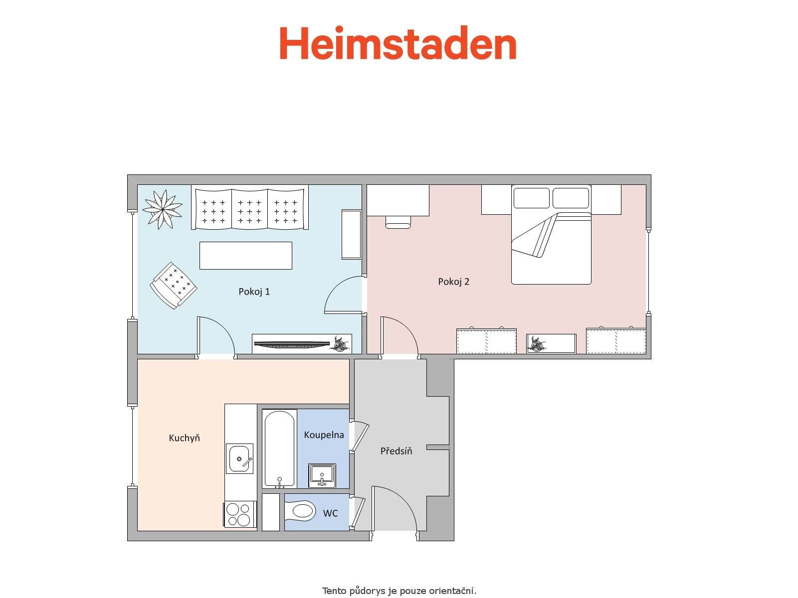 Prenájom bytu 2-izbový 49 m², 1. máje, Havířov, Moravskoslezský kraj Prenájom bytu 2-izbový 49 m², 1. máje, Havířov, Moravskoslezský kraj