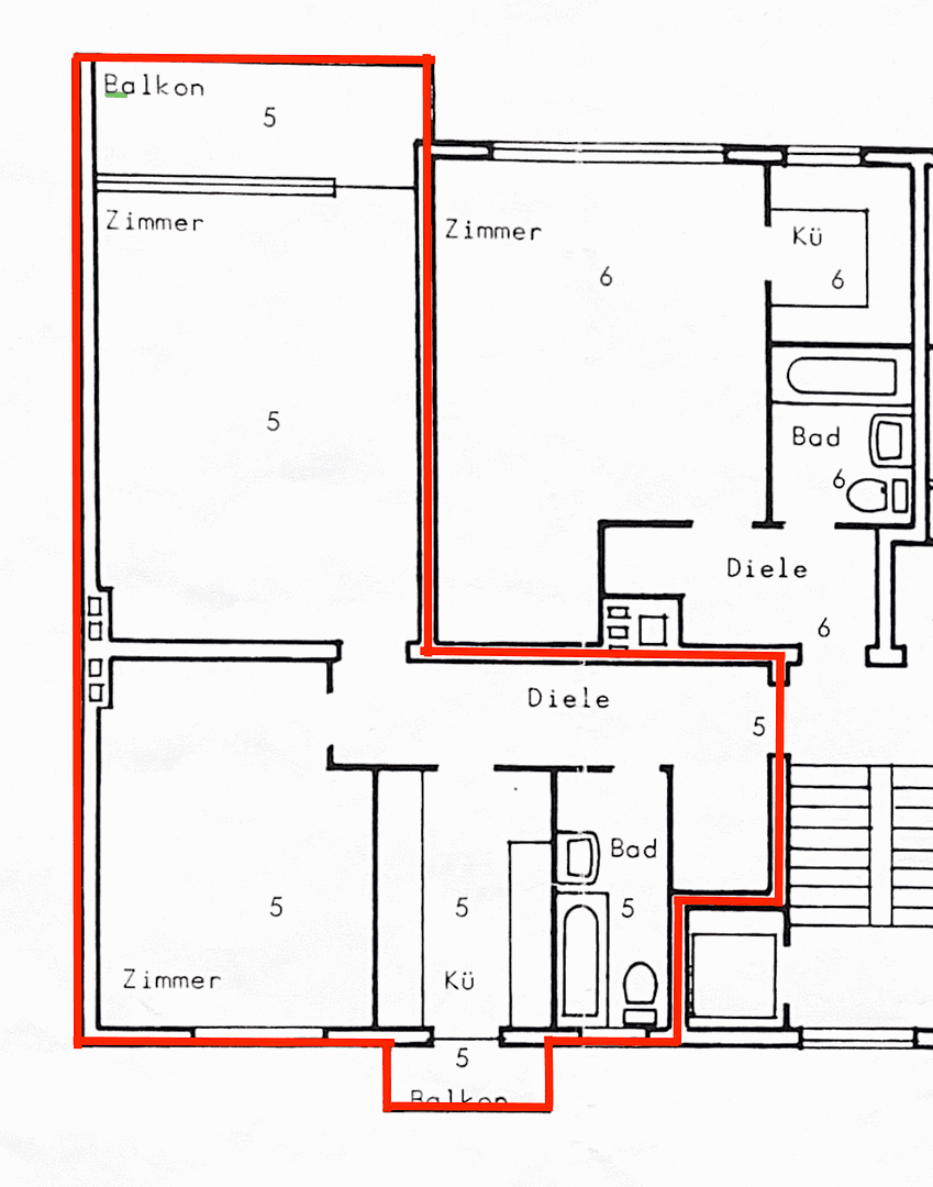 Predaj bytu 2-izbový 62 m², Düsseldorfer Str. 00, Berlin, Berlín Predaj bytu 2-izbový 62 m², Düsseldorfer Str. 00, Berlin, Berlín