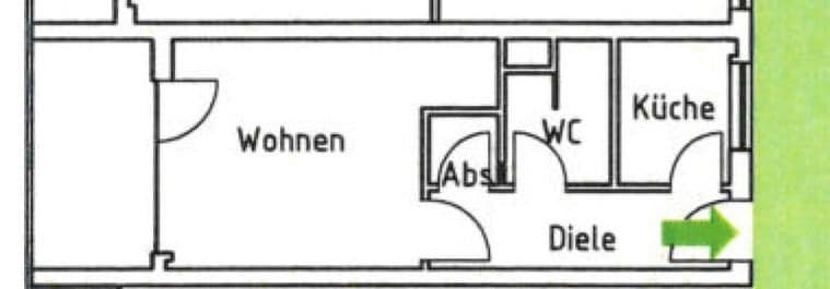 Predaj bytu 1-izbový 34 m², Steinstr. 72, Gladbeck, Severné Porýnie - Westfálsko Predaj bytu 1-izbový 34 m², Steinstr. 72, Gladbeck, Severné Porýnie - Westfálsko