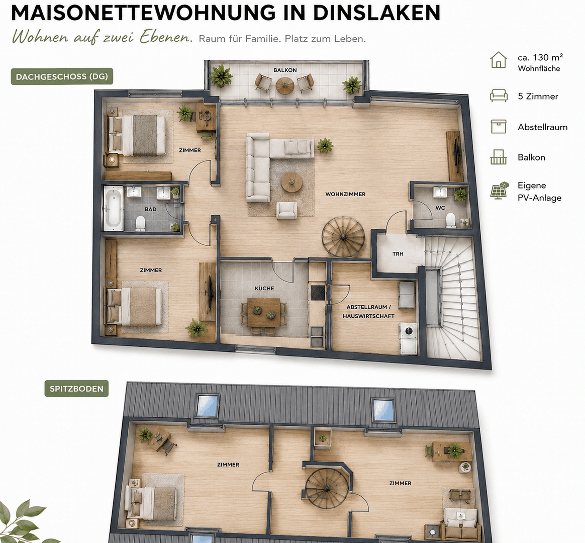Prenájom bytu 5-izbový 130 m², Klosterstrasse 26, Dinslaken, Severné Porýnie - Westfálsko Prenájom bytu 5-izbový 130 m², Klosterstrasse 26, Dinslaken, Severné Porýnie - Westfálsko