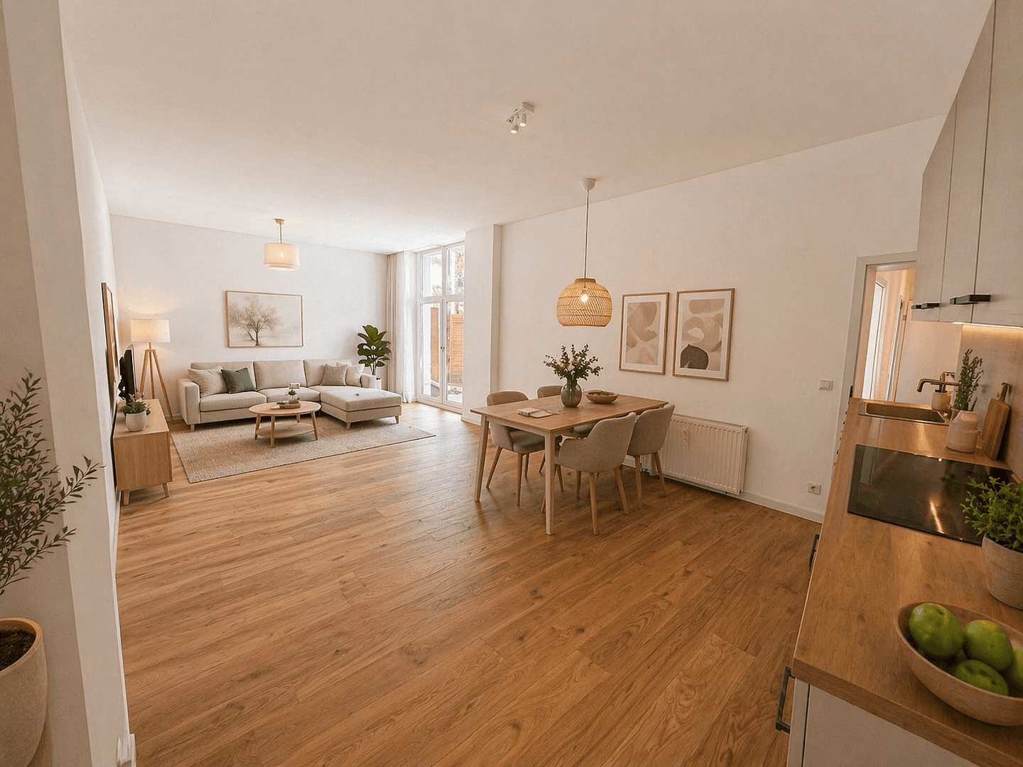 Prenájom bytu 4-izbový 120 m², Königseestr, Berlin, Berlín Prenájom bytu 4-izbový 120 m², Königseestr, Berlin, Berlín