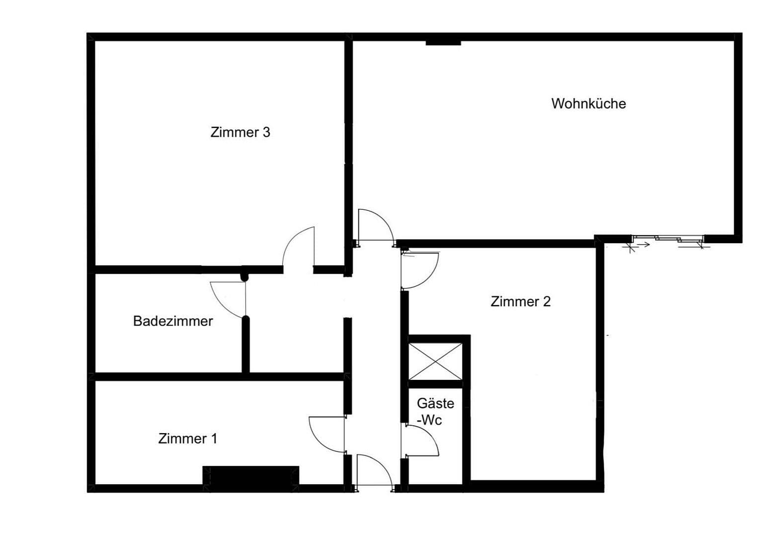 Prenájom bytu 4-izbový 120 m², Königseestr, Berlin, Berlín Prenájom bytu 4-izbový 120 m², Königseestr, Berlin, Berlín