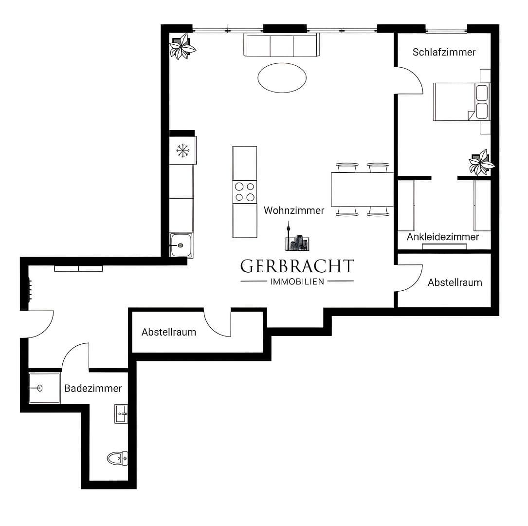 Prenájom bytu 2-izbový 100 m², Unter den Ulmen 130, Duisburg, Severné Porýnie - Westfálsko Prenájom bytu 2-izbový 100 m², Unter den Ulmen 130, Duisburg, Severné Porýnie - Westfálsko