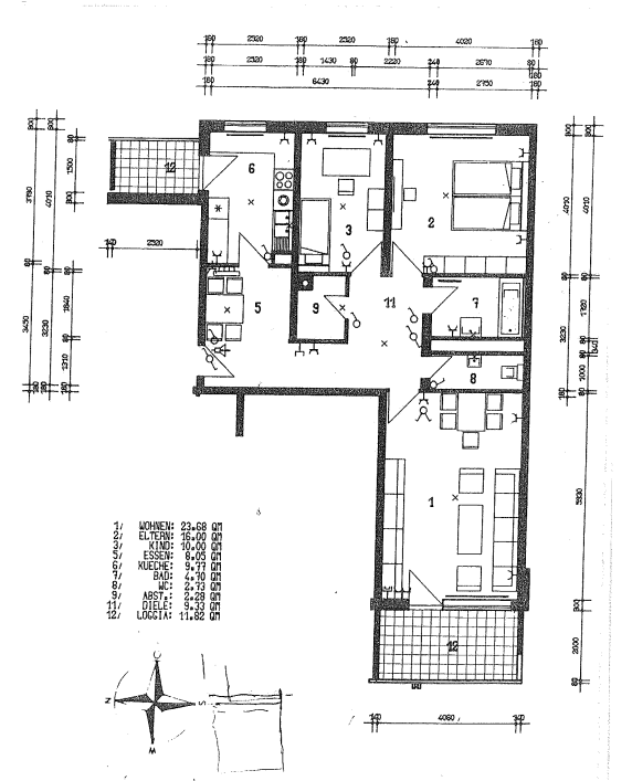 Prenájom bytu 3-izbový 94 m², Speyer, Porýnie-Falcko Prenájom bytu 3-izbový 94 m², Speyer, Porýnie-Falcko