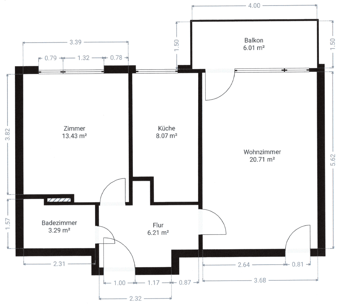 Prenájom bytu 2-izbový 55 m², Fürstenwalder Straße 2, Hannover, Dolné Sasko Prenájom bytu 2-izbový 55 m², Fürstenwalder Straße 2, Hannover, Dolné Sasko