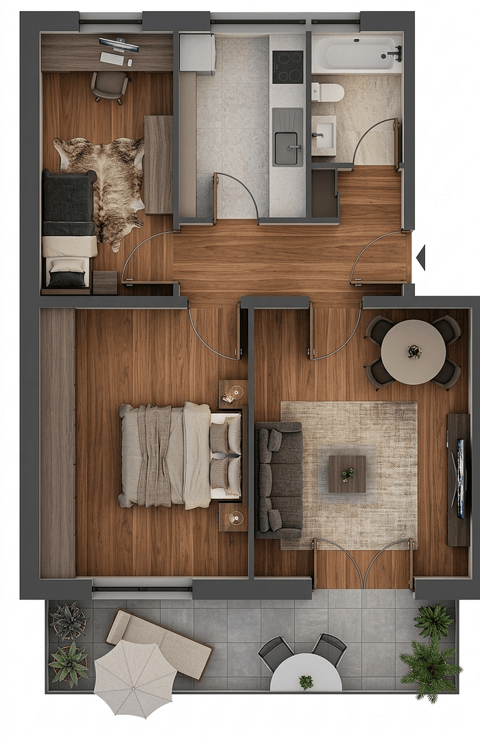 Predaj bytu 3-izbový 68 m², Erkrath, Severné Porýnie - Westfálsko Predaj bytu 3-izbový 68 m², Erkrath, Severné Porýnie - Westfálsko