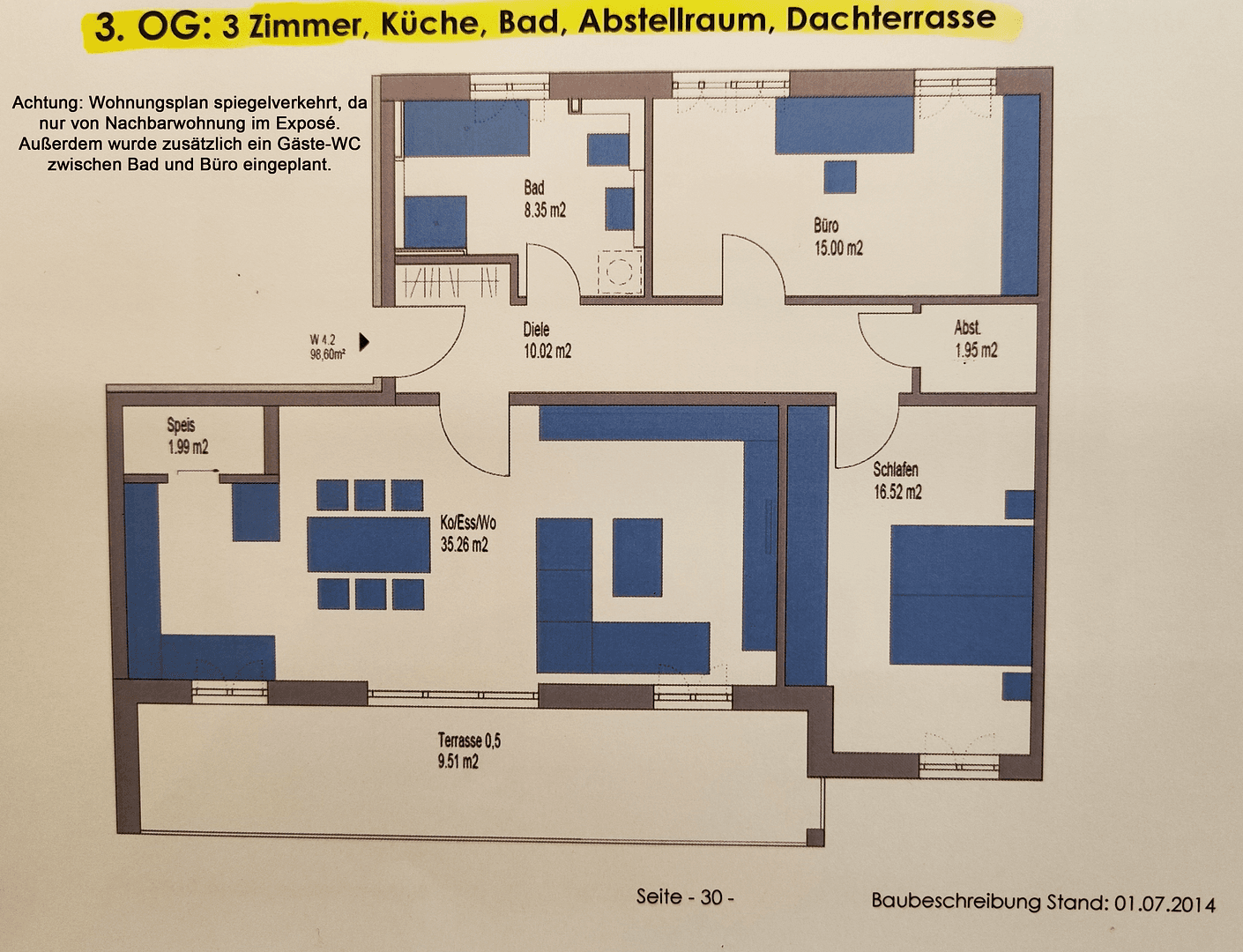 Predaj bytu 3-izbový 99 m², Landshuter Straße 92, Regensburg, Bavorsko Predaj bytu 3-izbový 99 m², Landshuter Straße 92, Regensburg, Bavorsko