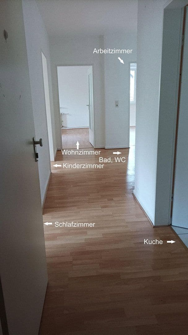 Prenájom bytu 4-izbový 86 m², Langelsheim, Dolné Sasko Prenájom bytu 4-izbový 86 m², Langelsheim, Dolné Sasko