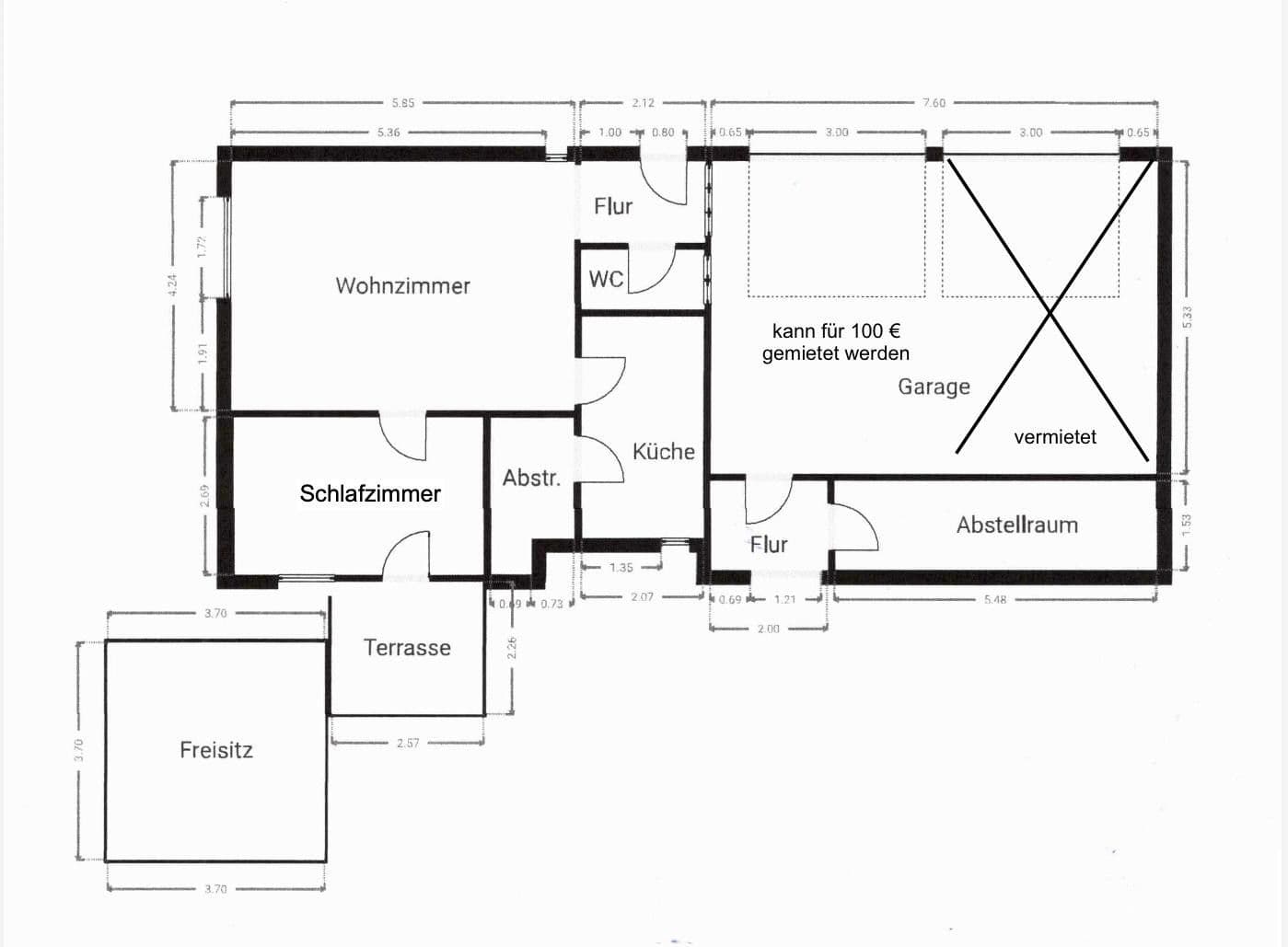 Prenájom domu 100 m², pozemek 363 m², Mörsenbroicher Weg 114a, Düsseldorf, Severné Porýnie - Westfálsko Prenájom domu 100 m², pozemek 363 m², Mörsenbroicher Weg 114a, Düsseldorf, Severné Porýnie - Westfálsko