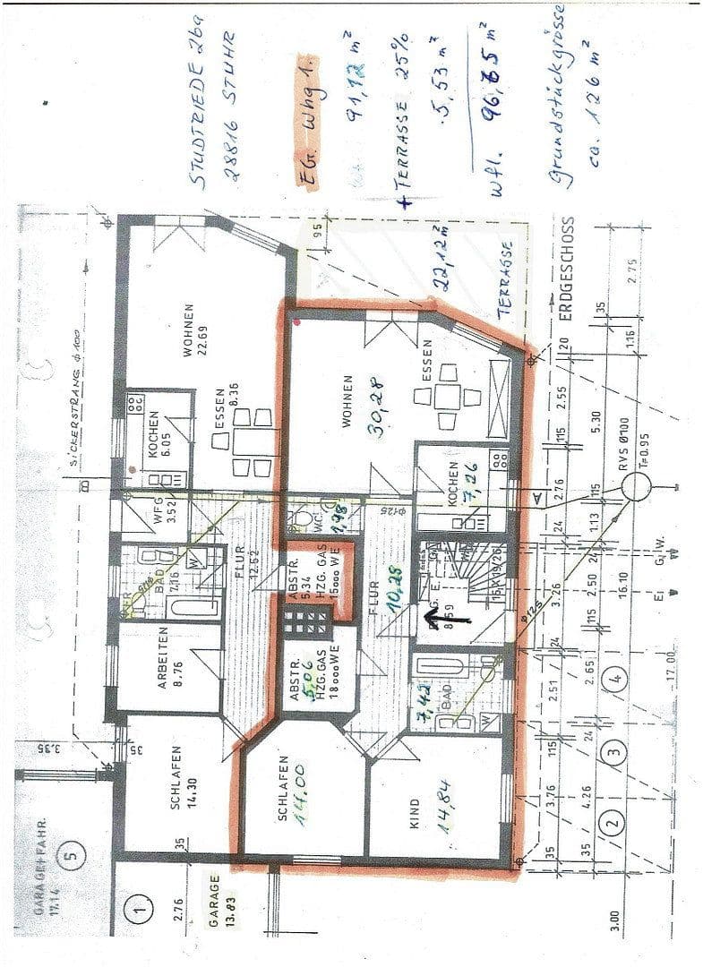 Predaj bytu 3-izbový 97 m², Brinkum, Dolné Sasko Predaj bytu 3-izbový 97 m², Brinkum, Dolné Sasko