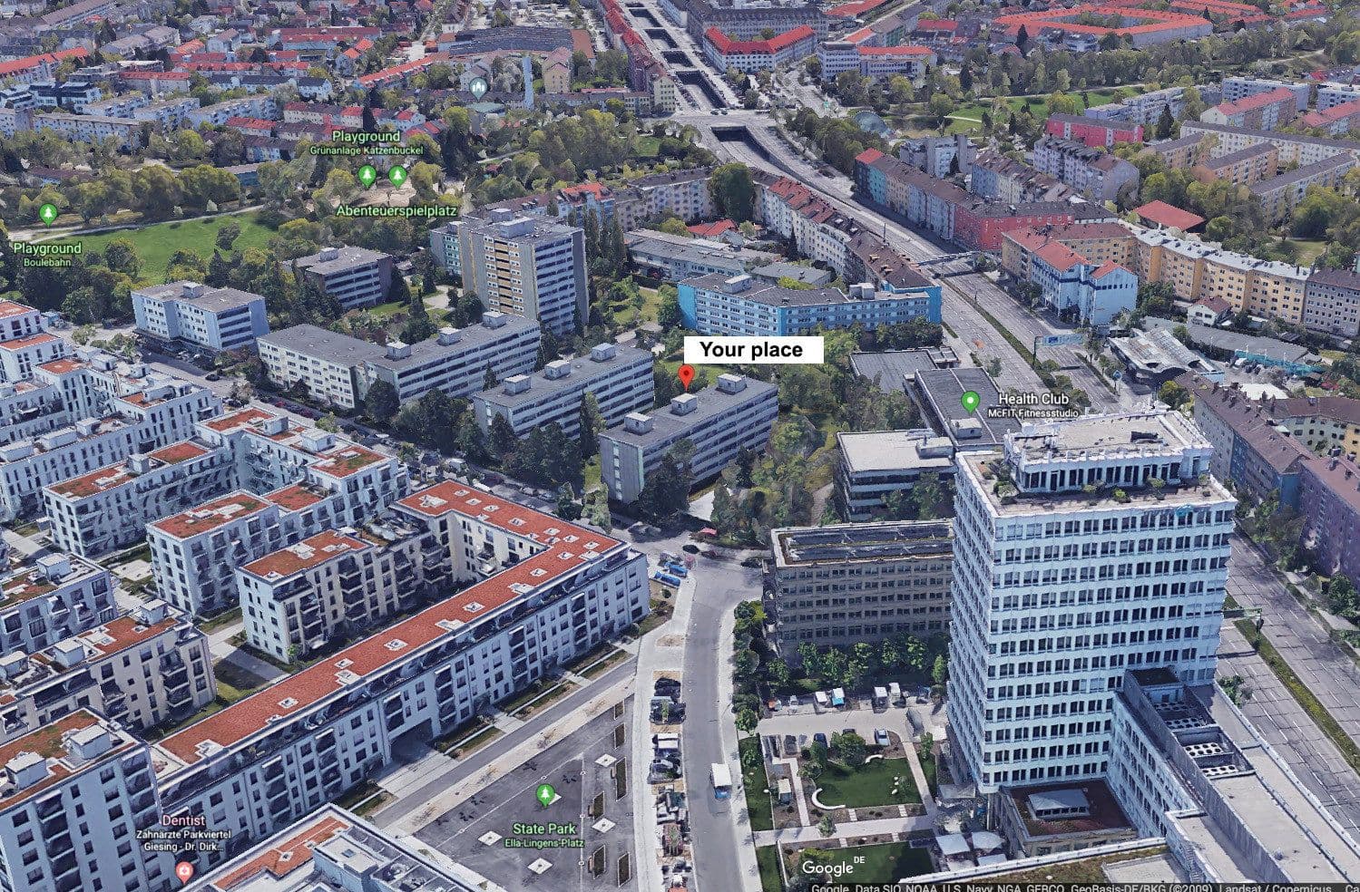 Prenájom bytu 4-izbový 76 m², Weissenseestr. 95, München, Bavorsko Prenájom bytu 4-izbový 76 m², Weissenseestr. 95, München, Bavorsko