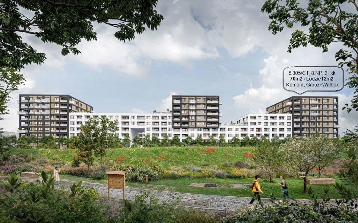 Predaj bytu 3-izbový 82 m², Bessemerova, Praha, Praha Predaj bytu 3-izbový 82 m², Bessemerova, Praha, Praha