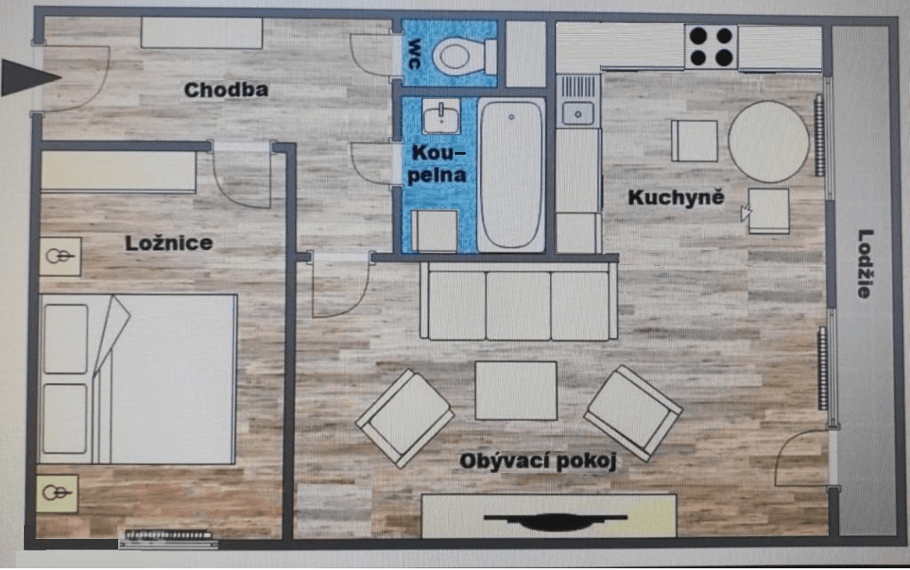 Prenájom bytu 2-izbový 57 m², Lipová, Most, Ústecký kraj Prenájom bytu 2-izbový 57 m², Lipová, Most, Ústecký kraj