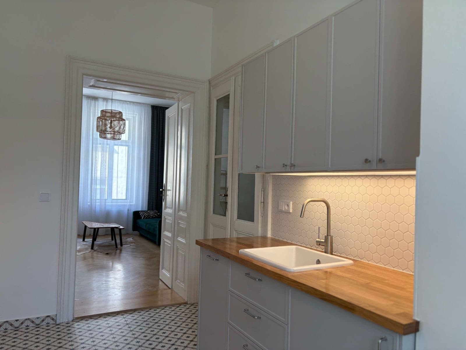 Prenájom bytu 2-izbový 58 m², Roháčova, Praha, Praha Prenájom bytu 2-izbový 58 m², Roháčova, Praha, Praha