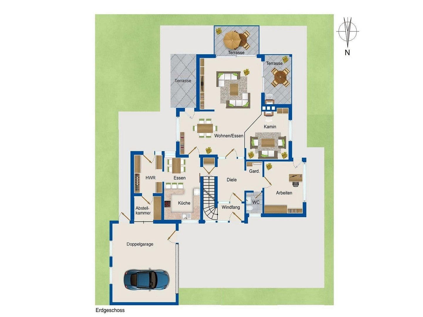 Predaj domu 265 m², pozemek 1.198 m², Thuine, Dolné Sasko Predaj domu 265 m², pozemek 1.198 m², Thuine, Dolné Sasko
