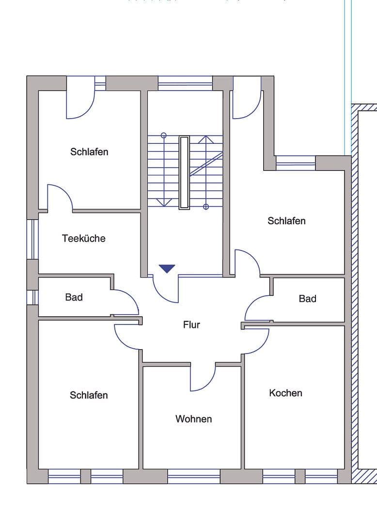 Prenájom bytu 4-izbový 113 m², Bochum, Severné Porýnie - Westfálsko Prenájom bytu 4-izbový 113 m², Bochum, Severné Porýnie - Westfálsko