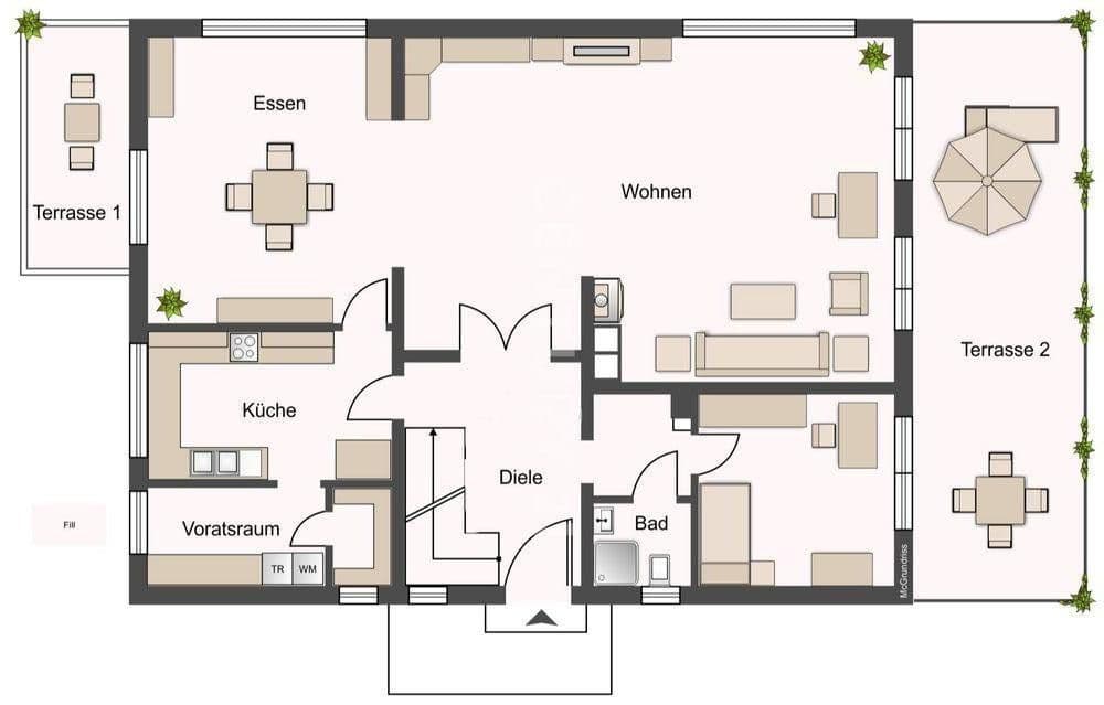 Predaj domu 298 m², pozemek 664 m², Büttelborn, Hesensko Predaj domu 298 m², pozemek 664 m², Büttelborn, Hesensko