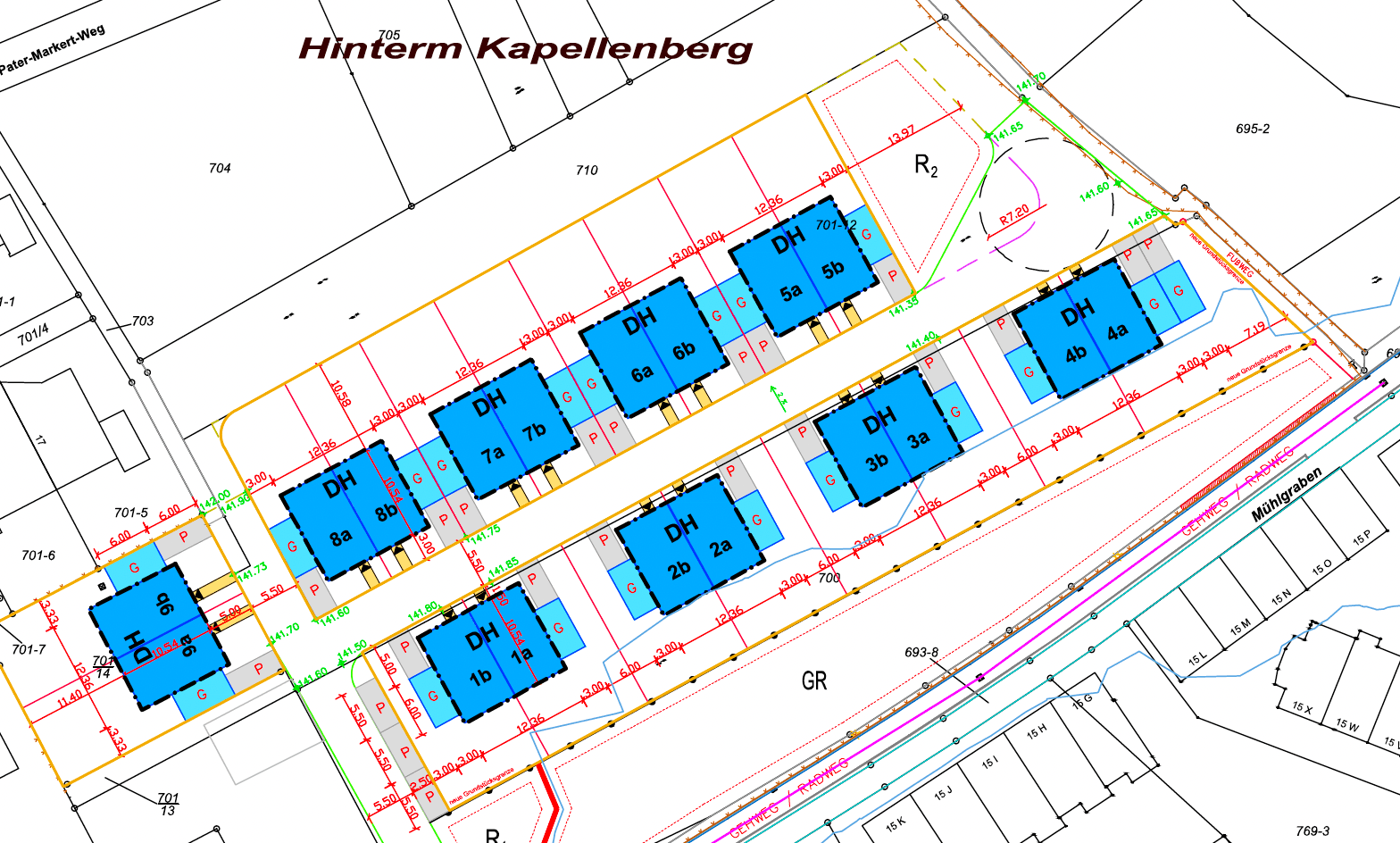 Predaj domu 148 m², pozemek 1.800 m², Am Kapellenberg 5-8, Saulheim, Porýnie-Falcko Predaj domu 148 m², pozemek 1.800 m², Am Kapellenberg 5-8, Saulheim, Porýnie-Falcko