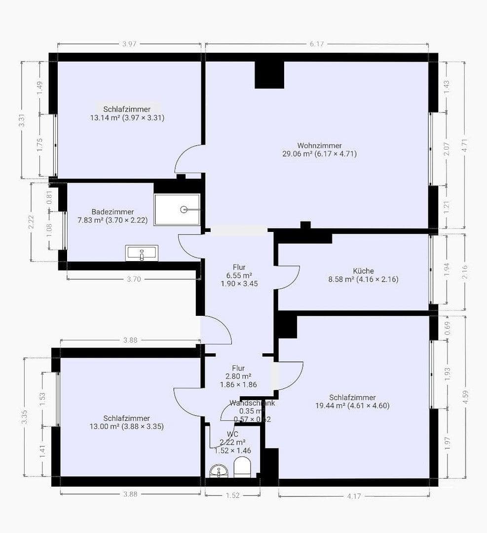 Predaj bytu 4-izbový 89 m², Viersen, Severné Porýnie - Westfálsko Predaj bytu 4-izbový 89 m², Viersen, Severné Porýnie - Westfálsko