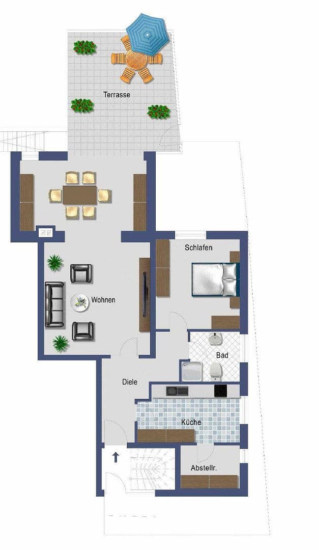 Prenájom bytu 2-izbový 88 m², Konradstraße 7a, Greven, Severné Porýnie - Westfálsko Prenájom bytu 2-izbový 88 m², Konradstraße 7a, Greven, Severné Porýnie - Westfálsko